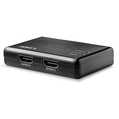 Lindy Splitter HDMI 2 Port HDMI 10.2G, kompakt Lindy Splitter HDMI 2 Port HDMI 10.2G, kompakt von LINDY
