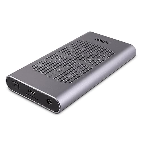 Lindy USB 3.2 Gen 2x2 Dual M.2 NVMe SSD Gehäuse mit Klonfunktion Lindy USB 3.2 Gen 2x2 Dual M.2 NVMe SSD Gehäuse mit Klonfunktion von LINDY