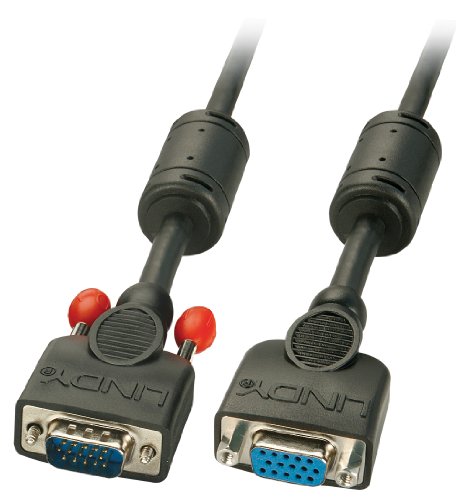 Lindy VGA-Verlängerung, DDC-fähig, 15 pol. HD Stecker/Kupplung 15m, 37458 von LINDY