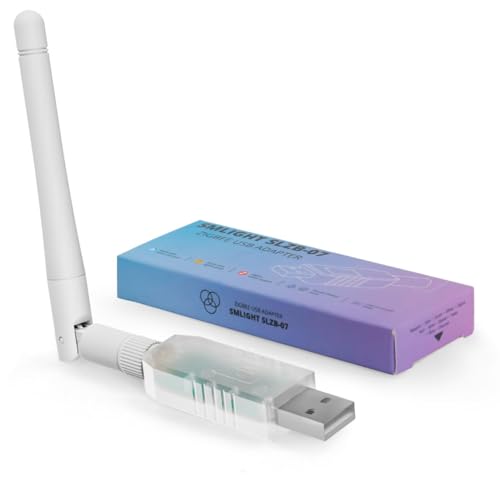 SLZB-07 Zigbee USB-Stick mit 3dB Antenne, Adapter für Zigbee2mqtt, ZHA und Home Assistant (SLZB-07) (SLZB-07) von LINEOPS