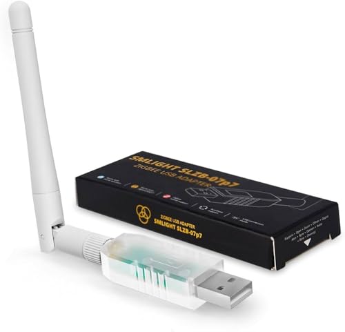 SLZB-07 Zigbee USB-Stick mit 3dB Antenne, Adapter für Zigbee2mqtt, ZHA und Home Assistant (SLZB-07) (SLZB-07) (SLZB-07p7) von LINEOPS