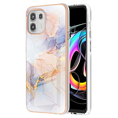 LINER Hülle für Motorola Edge 20 Lite/Edge 20 Fusion, Bunte Muster Ultra Dünn Glänzend Weich Silikon TPU Stoßfest Handyhülle Cover Flexibel Handytasche Schutzhülle - Marmor weiß LINER Hülle für Motorola Edge 20 Lite/Edge 20 Fusion, Bunte Muster Ultra Dünn Glänzend Weich Silikon TPU Stoßfest Handyhülle Cover Flexibel Handytasche Schutzhülle - Marmor weiß von LINER
