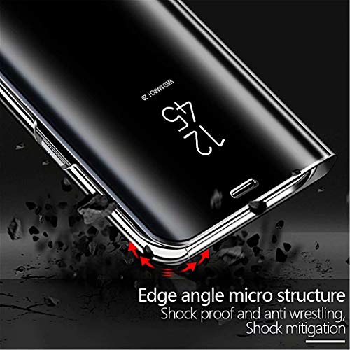 LINER Hülle für Samsung Galaxy S20 FE 5G/4G, Handyhülle Clear View Cover Spiegel Flip PU Leder Hülle Plating PC Schutzhülle mit Hart Standfunktion für Samsung Galaxy S20 FE 5G/4G - Roségold LINER Hülle für Samsung Galaxy S20 FE 5G/4G, Handyhülle Clear View Cover Spiegel Flip PU Leder Hülle Plating PC Schutzhülle mit Hart Standfunktion für Samsung Galaxy S20 FE 5G/4G - Roségold von LINER