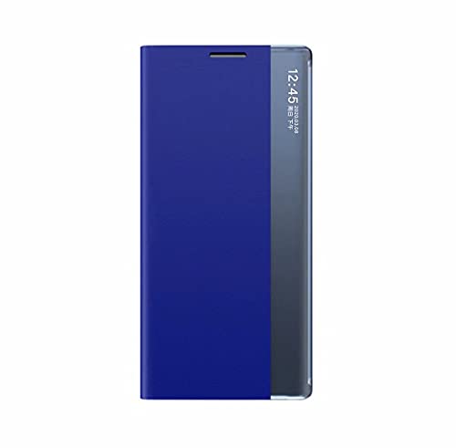 LINER Hülle für Samsung Galaxy S21 FE, Handyhülle Durchscheinend View Cover Flip PU Leder Hülle Ultradünn PC Schutzhülle, Magnetverschluss Standfunktion Robuste Silikon Klapphülle - Blau LINER Hülle für Samsung Galaxy S21 FE, Handyhülle Durchscheinend View Cover Flip PU Leder Hülle Ultradünn PC Schutzhülle, Magnetverschluss Standfunktion Robuste Silikon Klapphülle - Blau von LINER