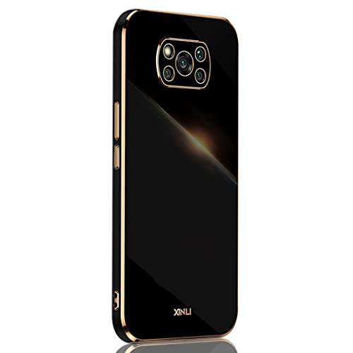 LINER Hülle für Xiaomi Poco X3 Pro/Poco X3 NFC, Galvanik Phnom Penh Design Ultra Dünn Glänzend Weich Silikon TPU Stoßfest Handyhülle Cover Flexibel Handytasche Schutzhülle, Schwarz LINER Hülle für Xiaomi Poco X3 Pro/Poco X3 NFC, Galvanik Phnom Penh Design Ultra Dünn Glänzend Weich Silikon TPU Stoßfest Handyhülle Cover Flexibel Handytasche Schutzhülle, Schwarz von Majen