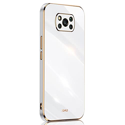 LINER Hülle für Xiaomi Poco X3 Pro/Poco X3 NFC, Galvanik Phnom Penh Design Ultra Dünn Glänzend Weich Silikon TPU Stoßfest Handyhülle Cover Flexibel Handytasche Schutzhülle, Weiß LINER Hülle für Xiaomi Poco X3 Pro/Poco X3 NFC, Galvanik Phnom Penh Design Ultra Dünn Glänzend Weich Silikon TPU Stoßfest Handyhülle Cover Flexibel Handytasche Schutzhülle, Weiß von LINER