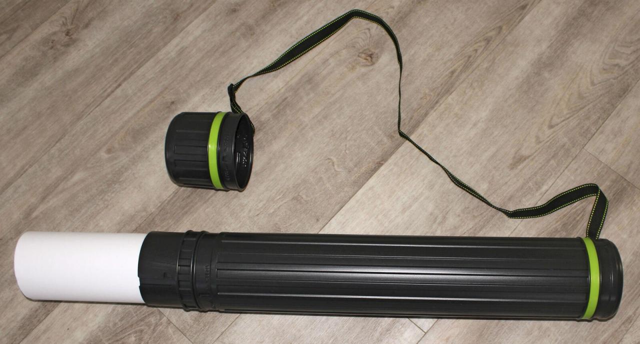 LINEX® Zeichenrollenköcher 400084540 schwarz/grün von LINEX®