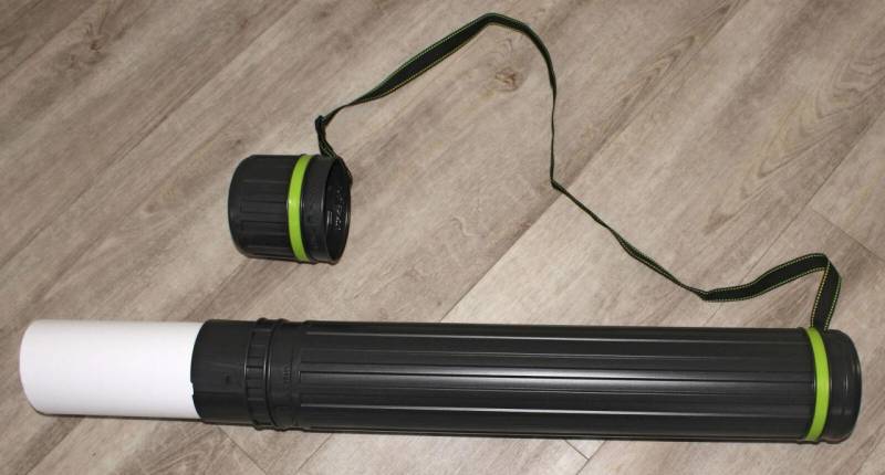 LINEX® Zeichenrollenköcher 400084540 schwarz/grün von LINEX®
