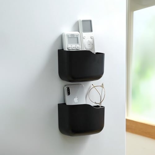LINFIDITE 2 Stück Selbstklebende Fernbedienungshalterung Wandmontage Kein Bohren Fernbedienungshalter Universal-Halterung Organizer Box für Media-Player, Controller, Handys Aufladen,Schwarz LINFIDITE 2 Stück Selbstklebende Fernbedienungshalterung Wandmontage Kein Bohren Fernbedienungshalter Universal-Halterung Organizer Box für Media-Player, Controller, Handys Aufladen,Schwarz von LINFIDITE