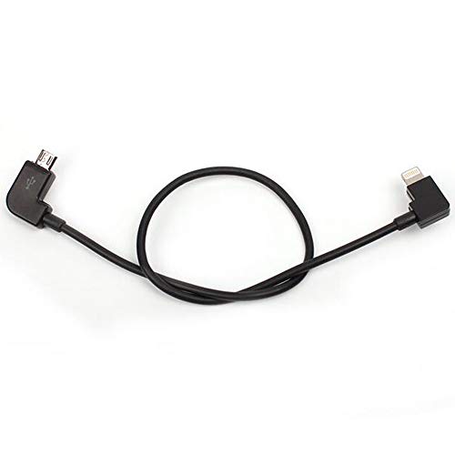 Linghuang 30 cm Micro-USB-Kabel auf iOS, zum Anschluss von Smartphones/Tablets mit Fernbedienung für DJI Mini SE/Mavic Mini/Pro/Spark/Mavic Air/Mavic 2 Linghuang 30 cm Micro-USB-Kabel auf iOS, zum Anschluss von Smartphones/Tablets mit Fernbedienung für DJI Mini SE/Mavic Mini/Pro/Spark/Mavic Air/Mavic 2 von LINGHUANG