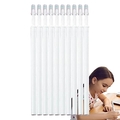 LINGJIONG Schnelltrocknende Stifte - Continuous Ink Cute Pen Pack - rutschfeste, nachfüllbare, stationäre Stifte ST-Feder, einziehbare Notizstifte für glattes Schreiben, 0,5 mm von LINGJIONG