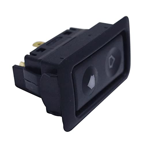 LINGJIONG Universal-6-poliger automatischer elektrischer Fensterheberschalter | Auto-Fensterheberschalter für Auto-Panel-Montage DC 12 V-24 V Momentarschalter Ersatz von LINGJIONG