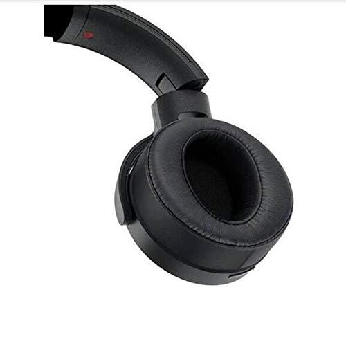 LINHUIPAD MDR-XB950 Ohrpolster für Sony MDR-XB950BT XB950B1 XB950N1 XB950AP Bluetooth-Kopfhörer Ersatz-Ohrpolster, Ohrpolster, Ohrmuscheln, Reparaturteile (Schwarz) von LINHUIPAD