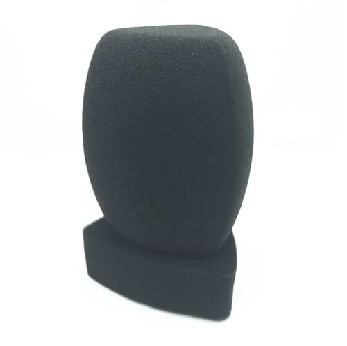 TV Mikrofon Windschutzscheibe Interview Mic Handheld Windshield large Microphone Cover Customized Microphone Sponge For TV Stations Reporters Interview von LINHUIPAD