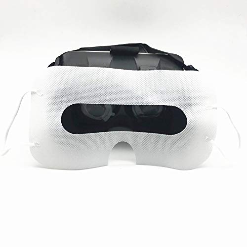 VR Maske Einweg Augenmaske Pad Für Compatible with Oculus einweg HTC Vive Vr Pro Oculus Quest Rift S Go Case Für Ps4 Vr Samsung Gear Vr Daydream(100 Stück) von LINHUIPAD