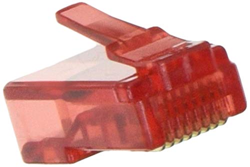 LINK 100 Stück Stecker 8-polig CAT 5E UTP UNSCREEN RJ45 Rot LINK 100 Stück Stecker 8-polig CAT 5E UTP UNSCREEN RJ45 Rot von LINK