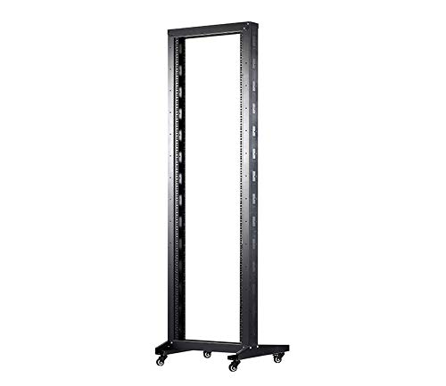 LINK Einbaurahmen offen 19" 42 Stück mit 2 Halterungen 600 x 600 mm von LINK