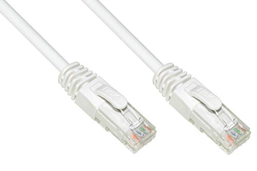 LINK LK6AU100W Netzwerkkabel Kategorie 6A ungeschirmt UTP AWG24 Farbe Weiß HALOGENFREE MT 10 m von LINK