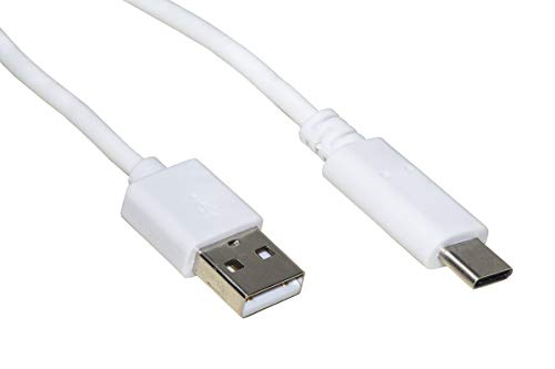 LINK LKC2003 USB-Kabel 2.0 "A Stecker auf USB-Stecker, Weiß, 0,3 m von LINK
