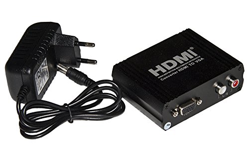 LINK LKCONV03 HDMI zu Video VGA Konverter mit Audio RCA von LINK