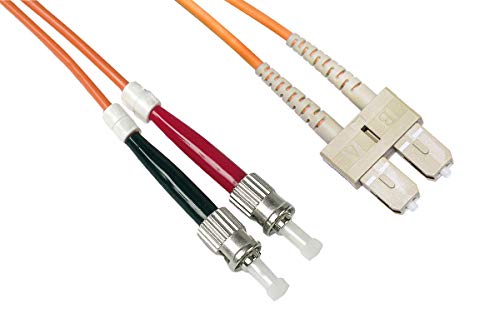 LINK LKSCST2502 Glasfaser-Kabel SC A ST MULTIMODE DUPLEX OM2 50/125 MT.2 von LINK