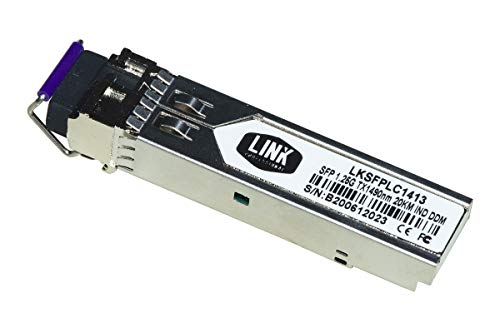 LINK LKSFPLC1413 Transceiver Sfp 1,25 G Tx1490 Nm 20 km Industrie-Lc mit DCM kompatibel Cisco Cgr1120 von LINK