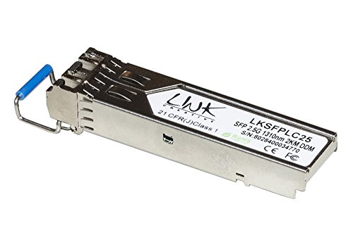 LINK MINIGBIC (SFP) SINGLEMODE LC Duplex 1000Base-LX, 1310nm 2,488 Gbit/s 20 km kompatibel HP E PROCURVE von LINK