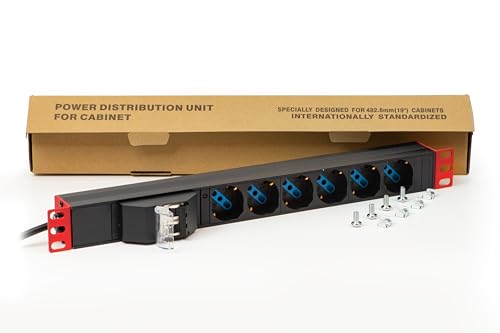 LINK Sicherheit UND Schutz Marke MULTIPRESA Modell ALIMENTAZIONE PRO Rack 19 MIT 6 REPEE UNIVERSALI TRIPOLARI/SCHUKO MAGNETOTHERMIC MIT Personal Rosso Personal LINK Sicherheit UND Schutz Marke MULTIPRESA Modell ALIMENTAZIONE PRO Rack 19 MIT 6 REPEE UNIVERSALI TRIPOLARI/SCHUKO MAGNETOTHERMIC MIT Personal Rosso Personal von LINK