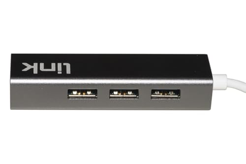 LINK USB-C-Hub mit 4 USB 3.0-Ports von LINK
