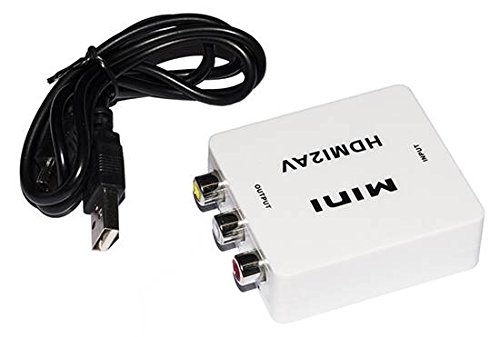 LINK lkconv04 Mini Konverter HDMI zu AV für 1 Gerät HDMI mit TV RCA von LINK