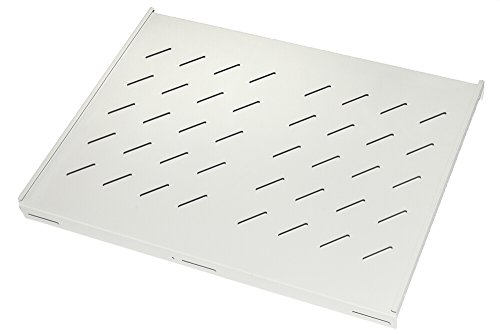 LINK lkrip650g4 Ablage für Schrank Rack 22 – 42U 1 Einheit, 650 mm mit Ohrbügel seitlich, grau von LINK