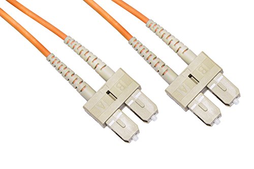 LINK lkscsc2502 Optische Faser Kabel SC zu SC Multimode Duplex OM2 50/125, 2 mt von LINK