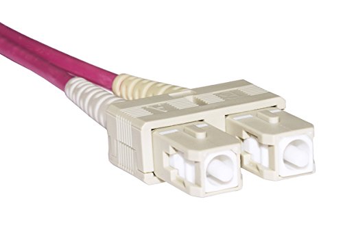 LINK lkscsc4502 Optische Faser Kabel SC zu SC Multimode Duplex OM4 50/125, 2 mt von LINK
