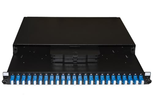 LINK LK24FODN Glasfaserplatte 19 Zoll mit 24 SC-Türen Duplex Tiefe 250 mm schwarz mit Zubehör LINK LK24FODN Glasfaserplatte 19 Zoll mit 24 SC-Türen Duplex Tiefe 250 mm schwarz mit Zubehör von LINK