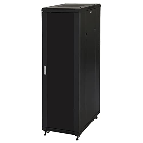 Link Accessori LK1942U610NV Regalregal, freistehend, Schwarz, 48,3 cm (19 Zoll), geschlossen, 600 mm von LINK