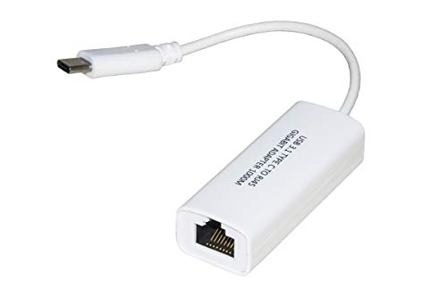 Link LKADAT82 USB-C-Adapter männlich – RJ45-Anschluss für Gigabit-Netzwerke 10/100/1000 von LINK