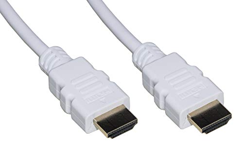 Link LKCHDMI50B HDMI-Kabel 4Kx2K, vergoldete Kontakte, 5 m, weiß von LINK