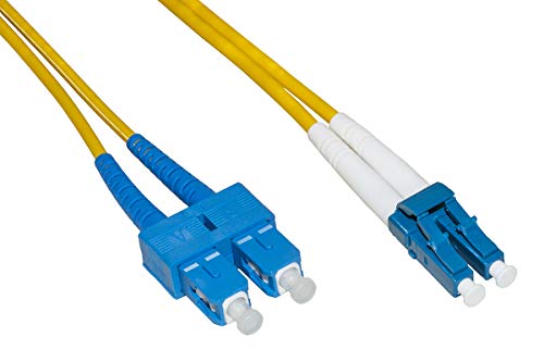 Link LKLCSC905 Glasfaser-Kabel LC auf SC Singlemode Duplex 9/125 MT.5 von LINK