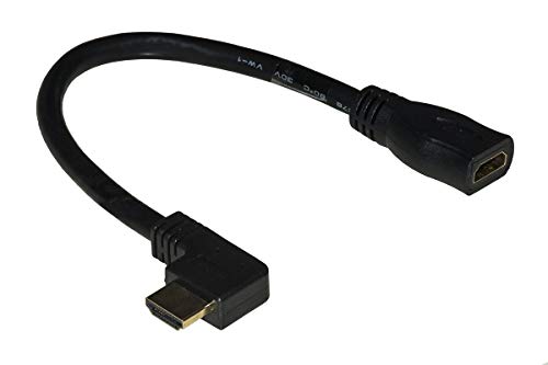 Link Lkchd03 HDMI-Adapter männlich/weiblich 90° nach rechts 15 cm von LINK