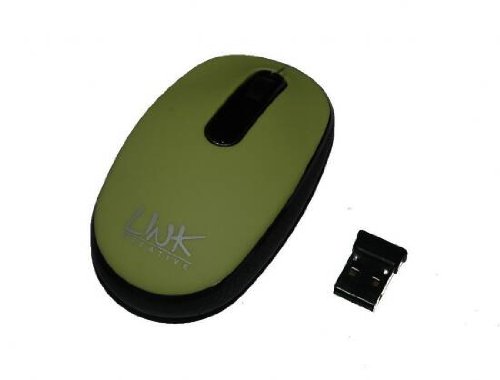 Link lkm20123 Mini Optische Maus Wireless, grün 800/1600 DPI einstellbar von LINK