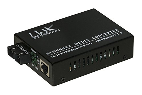 Link lkmcmm10 Media Converter SC LWL-RJ45 – 10/100/1000 Multimode 850 nm von LINK