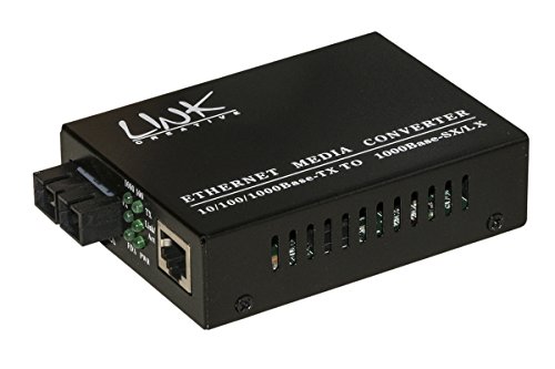 Link lkmcsm10 Media Converter SC LWL-RJ45 – 10/100/1000 Singlemode 1310 nm von LINK