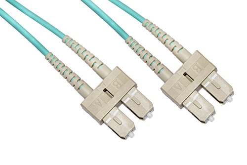 Unbekannt Link lkscsc3501 Optische Faser Kabel SC zu SC Multimode Duplex OM3 50/125, 1 Mt von LINK