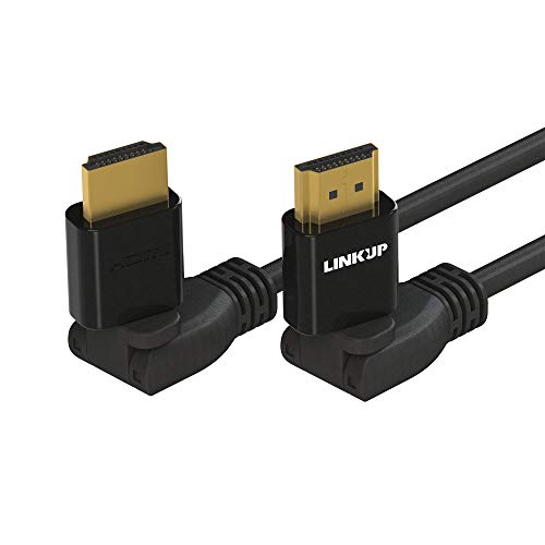 LINKUP - HDMI 4K Kabel Ultra HD 360° Winkel Schwenkbar Digital Videokabel - Hochleistungs 28AWG - Hohe Geschwindigkeit 18GB / s | 4096 x 2160 | Kompatibel mit Apple Xbox PS4 PC Samsung TV - 10FT/304CM von LINKUP