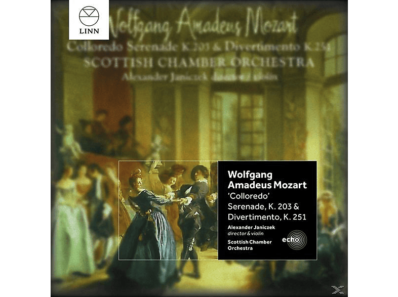 Alexander Janiczek (di Scottish Chamber Orchestra - Colloredo Serenade,K.203 (CD) von LINN