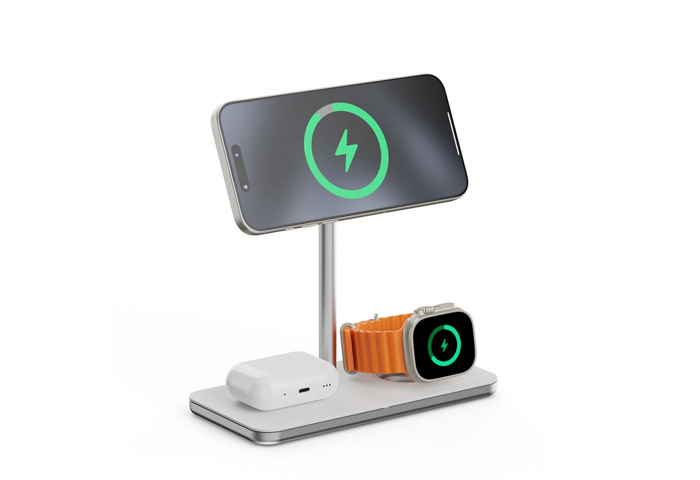 LINQ Connects LINQ 3in1 Qi2 Wireless Charging Stand White Neu Wireless Charger LINQ Connects LINQ 3in1 Qi2 Wireless Charging Stand White Neu Wireless Charger von LINQ Connects