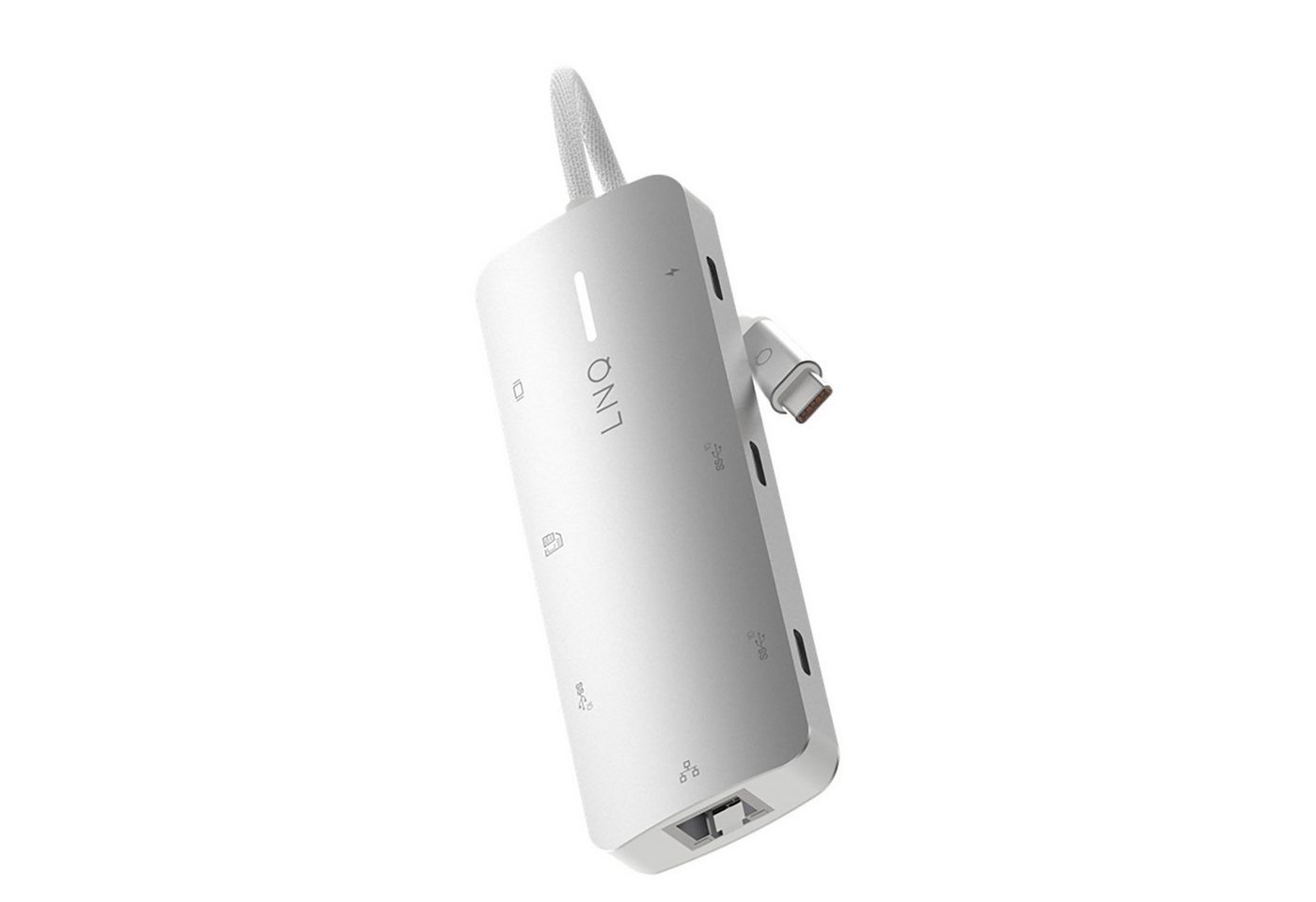 LINQ Connects Laptop-Dockingstation 8in1 8K PRO USB-C Multiport Hub 140W LINQ Connects Laptop-Dockingstation 8in1 8K PRO USB-C Multiport Hub 140W von LINQ Connects