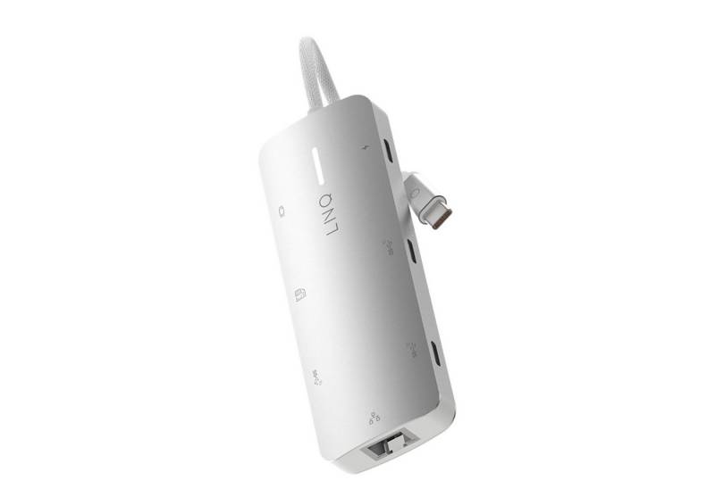LINQ Connects Laptop-Dockingstation 8in1 8K PRO USB-C Multiport Hub 140W von LINQ Connects