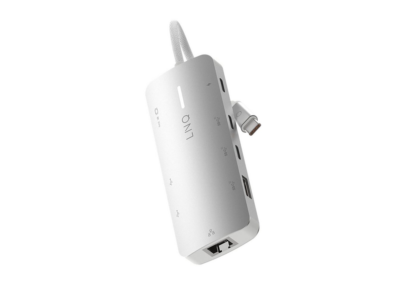 LINQ Connects Laptop-Dockingstation 8in1 PRO USB-C Multiport Hub 140W LINQ Connects Laptop-Dockingstation 8in1 PRO USB-C Multiport Hub 140W von LINQ Connects