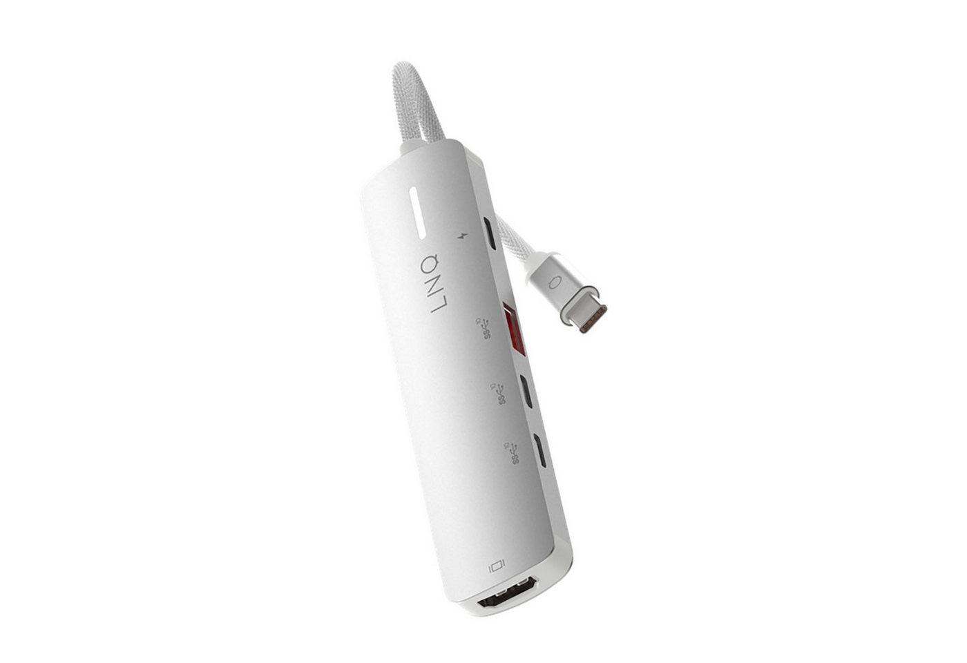 LINQ Connects Tablet-Dockingstation LINQ 5in1 PRO USB-C Multiport Hub 140W Space Grey - White Neu LINQ Connects Tablet-Dockingstation LINQ 5in1 PRO USB-C Multiport Hub 140W Space Grey - White Neu von LINQ Connects